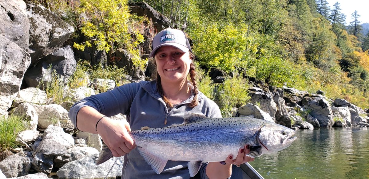 Klamath and Trinity Rivers are still putting out quality fish.